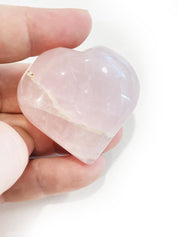 rose quartz heart