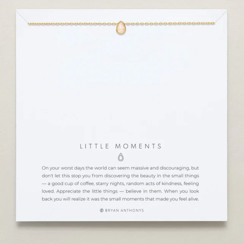 Little Moments Necklace Gold